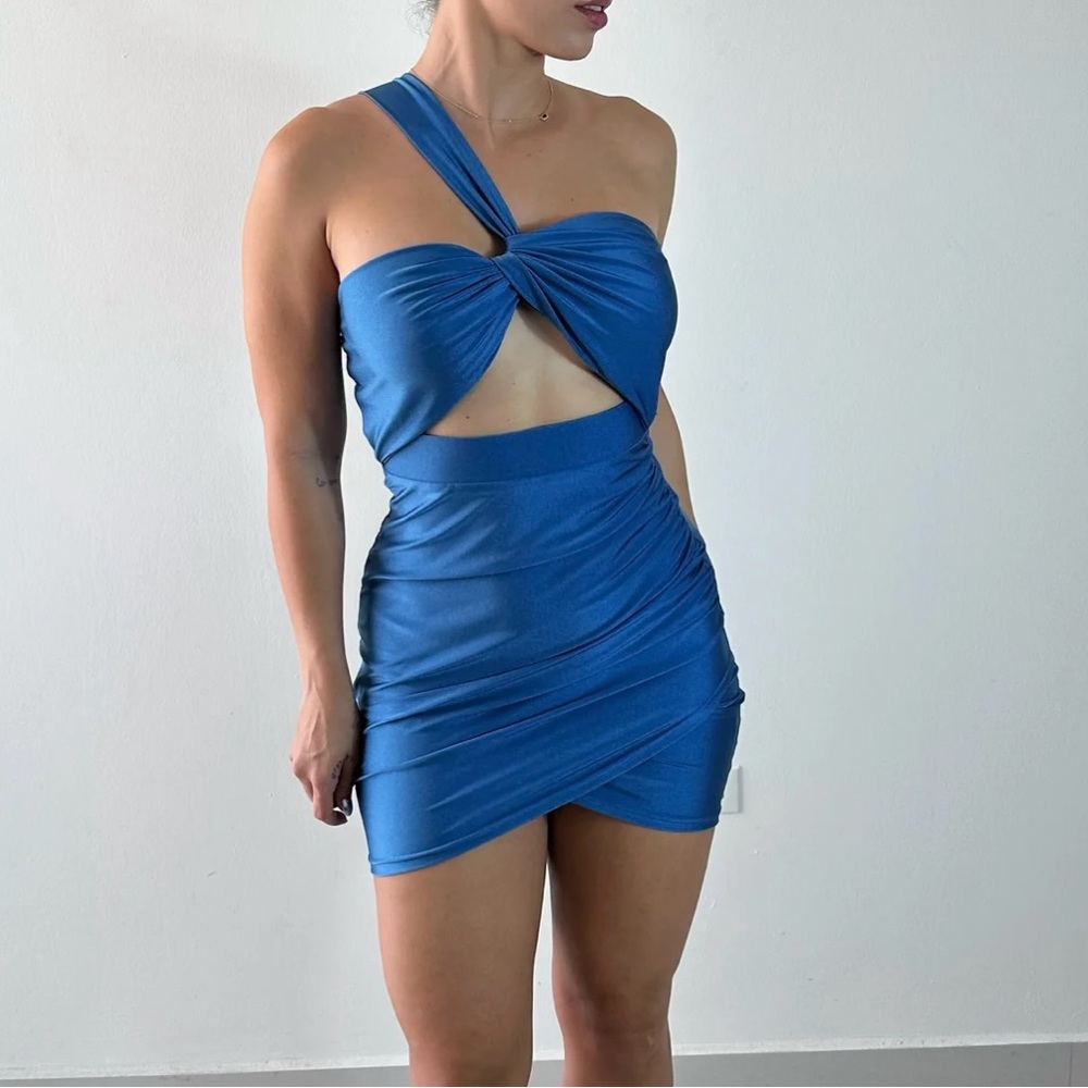 One Shoulder Mini Dress